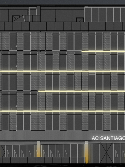 Fachada AC Marriot Santiago LightInkLovers