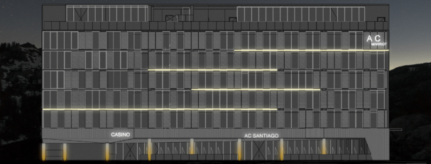 Fachada AC Marriot Santiago LightInkLovers